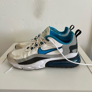 Nike Air Max 270 React White Laser Blue